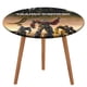 thumbnail image 1 of Mantel Ajustado Redondo Desmarcar El Ascenso De Las Bestias 150 cm, 1 of 6