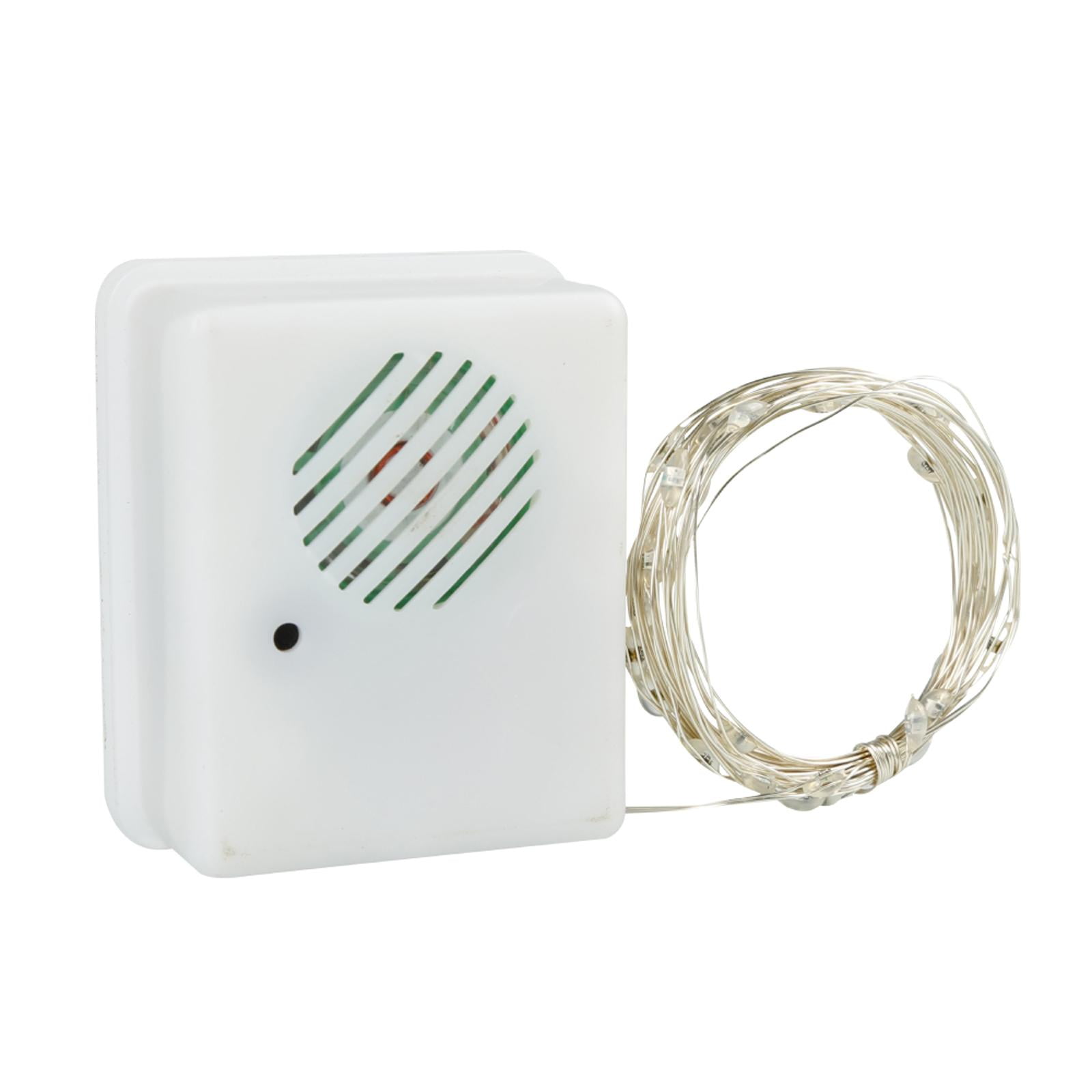 Magideal - Tira De Luces Led, Adorno De Iluminación Impermeable, Lámpara De Hadas De Luz De Navidad Para Patio Trasero, Decoración De Patio Interior Del Hogar Vistoso