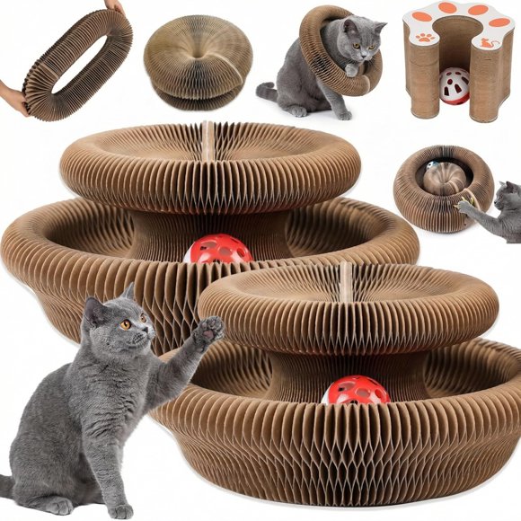 Juguete para gato FIJEMYA rascador plegable 2 uds