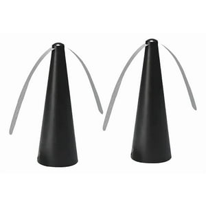 Max - Ventilador Antimoscas Giratorio Portátil De 2 Piezas