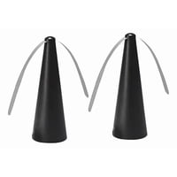 Max - Ventilador Antimoscas Giratorio Portátil De 2 Piezas