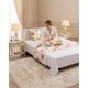 thumbnail image 3 of Piecera Manta de Cama Texturizada con Bordado Botanico, 3 of 7