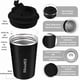 thumbnail image 3 of Taza Coffee Vaso de Viaje Térmico Mug Acero Inoxidable 510ml, 3 of 6