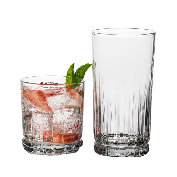 Juego de 16 vasos Anchor Hocking 284 ml/473 ml