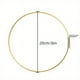 thumbnail image 1 of 1pc, Metal Rings, For Crafts Dream Catcher Rings Metal Hoops Macrame Ring, Golden Macrame And Dream Catcher Supplies, Centerpiece Table Decorations, Home Decor, Room Decor, Party Decor, Wedding Suppli, 1 of 3