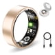 thumbnail image 1 of Anillo Inteligente Aichiken Rastreador de Fitness y Frecuencia Cardíaca Dorado, 1 of 6