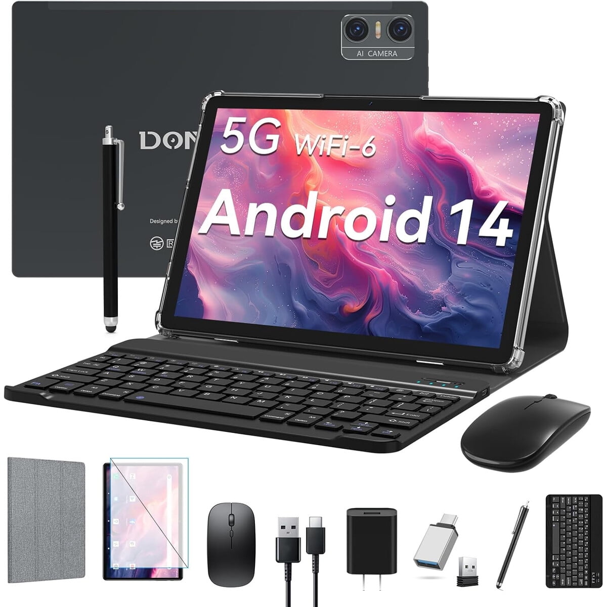 Tablet Android 14 Domaton D105 10.1 44gb Ram 64gb Wifi6