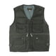 thumbnail image 1 of Chaleco de pesca con mosca de los hombres Chaleco de bolsillo múltiple Chaqueta de secado rápido 3XL Verde ligero del ejército, 1 of 3