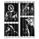 thumbnail image 1 of Cortina de ducha elegante con ganchos de My Chemical Romance Collage Gerard Way, tamaño 60 x 72 pulgadas, 1 of 3