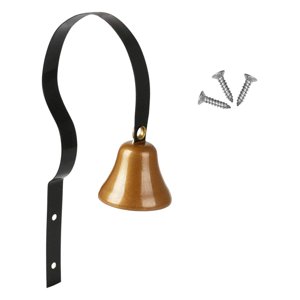 Ioensy - Timbre De Acero Para Perro Profesional Para Entrenamiento De Perros Apertura De Puerta Go Outside Black