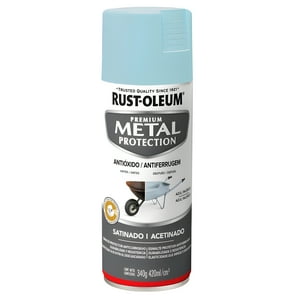 Pintura En Aerosol Metal Protection 340Grs Azul Pacífico Satinado - Rust Oleum