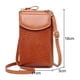 thumbnail image 3 of Bolso bandolera pequeño para teléfono, cartera para celular para viajes y compras, 3 of 5