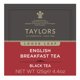 thumbnail image 4 of Té Inglés de Desayuno Taylors of Harrogate, Té Negro en Hoja Suelta, Caja de 125 gramos (Paquete de 1), Rico, Brillante y Maltoso, Con Cafeína, Té Premium de Hoja Entera, 4 of 5