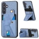 thumbnail image 1 of Funda Resistente para Samsung Galaxy S24 Plus con Tarjetero y Soporte, Diseño Magnético Azul, 1 of 5