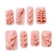 thumbnail image 1 of 8 sellos de arcilla polimérica para repujado, accesorios para galletas, portátiles, multifuncionales y reutilizables, para cocina, con forma de hoja., 1 of 5