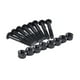 thumbnail image 1 of 8 Piezas Longboard Skateboard 33mm Pernos Tornillos Con Tuercas Set Hardware Negro, 1 of 3