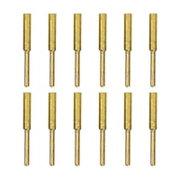 Magideal - 12 Piezas De Brocas Motosierra De Diamante, Brocas De Molienda Pulido Pulido Rebabas Pulido Archivo Amoladora Cadena Motosierra Oro 4Mm