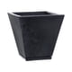 thumbnail image 1 of Macetero Nergro Marmol Zurique 34cm Alto Con Plato, 1 of 2