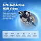thumbnail image 2 of Cámara de acción 360 Insta360 X3 impermeable con kit de motocicleta, 2 of 9