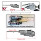 thumbnail image 5 of Cilindro de bloqueo del interruptor de encendido con 2 llaves Honda Accord Civic, 5 of 6