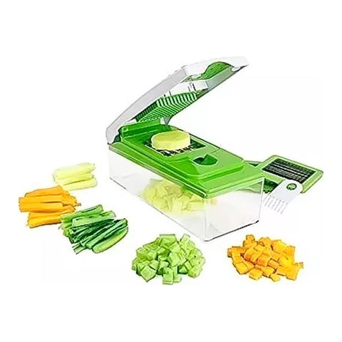 Genérico - Picador Rallador Cortador Multiuso Frutas Verduras Nicer Dicer