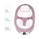 thumbnail image 3 of Silla Mecedora Para Bebé Swing Rosa - BABYMINE, 3 of 4