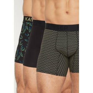 Kayser - Pack 3 Bóxers Algodón P393.268-Neg