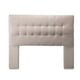 thumbnail image 1 of Respaldo Cama 2 Plazas Felpa Beige Alicante CP, 1 of 2