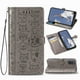 thumbnail image 1 of Funda Cartera FOXDOCK para OPPO A52 / A72 / A92 , Flip PU con Relieve de Gatos y Perros, Tarjetero y Soporte, 1 of 6