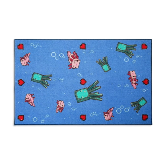 Alfombra Ukonic Minecraft Underwater 150 x 100 cm