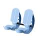 thumbnail image 3 of Camilla De Pantorrillas Para Estirar Músculos De Piernas Distendidas, Ligera, Para Ejercicios De Pies, Color Azul, 3 of 5