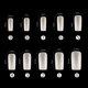 thumbnail image 3 of Uñas postizas RayanWay 500 piezas cobertura completa natural, 3 of 7