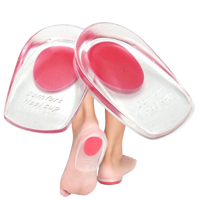 Par Taloneras De Silicona Deroyal Descanso Espolón Rosa