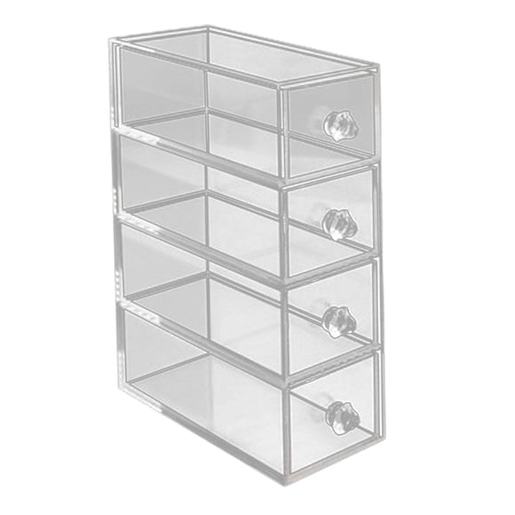 Cajón Washi Tape Box Organizador De Papelería Portátil Para Coser Ba?o Hogar 4 Capas