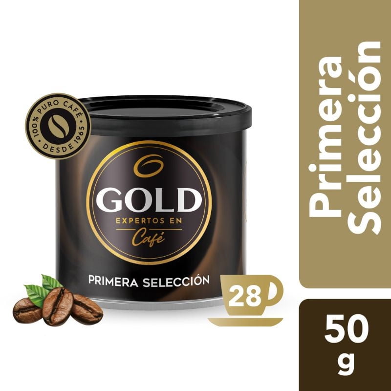 Café Instantáneo Tarro 50 gr Gold