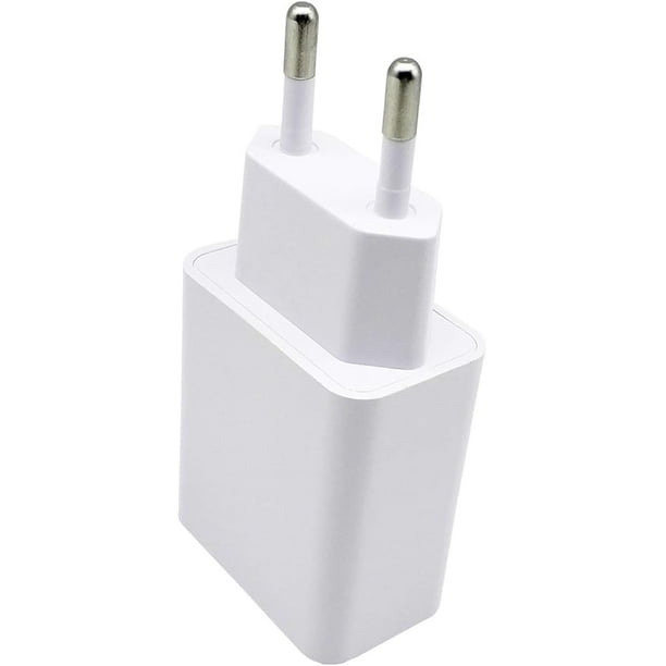 Cargador De Pared Casa Celular 1 USB 2Amp Carga Rápida Teléfonos Smartphone Total SIN Cable
