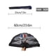 thumbnail image 4 of Ford Mustang Abanico Plegable Chino, Abanico de Mano de Poliéster Plegable, Abanicos para Baile Fiesta Hogar, Adecuado para Hogar, Oficina, Fiesta, 4 of 6