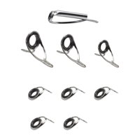 Ioensy - Juego De Guías Para Cañas De Pescar Juego De Puntas Para Guías De Cañas De Pescar Para Fundición En Agua Dulce