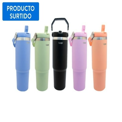 Botella Acero Inoxidable - Plástico 850Ml Keep