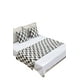 thumbnail image 3 of Juego De Piecera De Cama Mas 2 Cojin Con Fundas Modelo Rastrojar Negro, 3 of 4