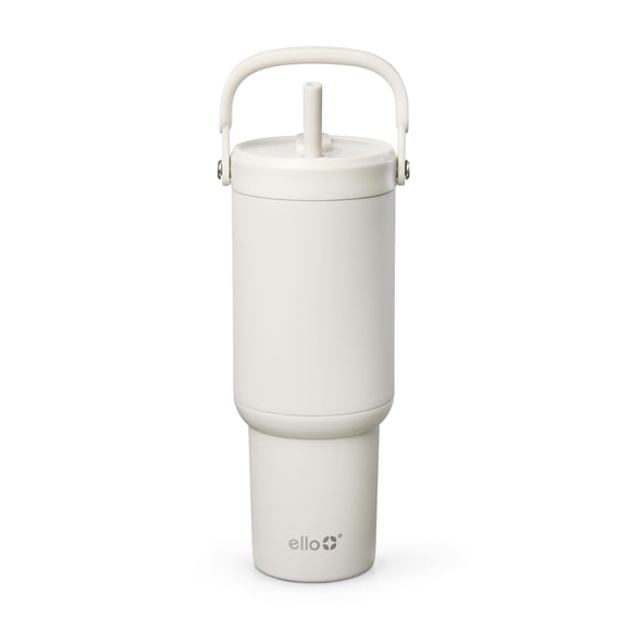 Tumbler Ello Oasis Go+ de acero inoxidable de 770 mL con popote