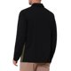 thumbnail image 3 of INSPIRE CHIC Camisa Polo de Hombre con Contraste, Cremallera, Manga Larga, Estilo Vintage, Talla 2XL, Verde Oliva, 3 of 5