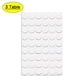 thumbnail image 1 of Uxcell 0.83" Tapas de Agujeros de Tornillo Adhesivas Texturizadas de Plástico para Muebles de Madera 3 Hojas Blancas, 1 of 6
