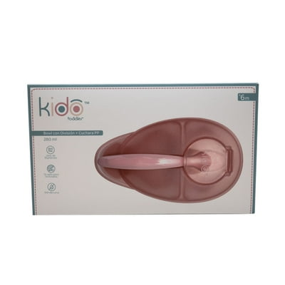 Bowl Con División + Cuchara Pp Surtido  Kido