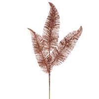 Spray Vickerman Con Purpurina Y Helecho, 24,5 Cm, 6 Unidades