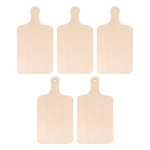 Magideal - Tabla De Cortar De Madera De Paleta Para Manualidades Sin Terminar, Bandeja Para Servir, Tabla De Cortar Para Verduras, Cocina, Queso, Pan, Hogar, 5X