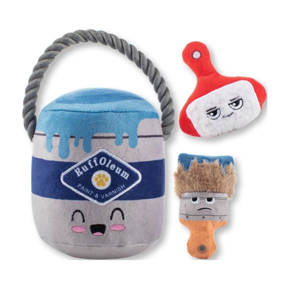 Set de juguetes para mascotas Fringe Studio Fresh Coat of Fun, 3 piezas