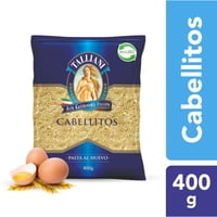 Fideo Pasta Al Huevo Cabellitos Bolsa 400 G Talliani