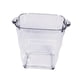 thumbnail image 4 of Contenedor de cubitos de hielo, botella de champán portátil con bañera de hielo acrílica, cubo de vino de champán para fiestas, restaurante, fiesta en 5L, 4 of 5