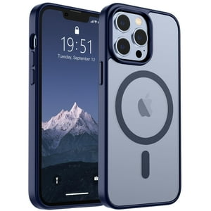 Funda Magnética Supfine Para Iphone 13 Pro Max, Color Azul Marino